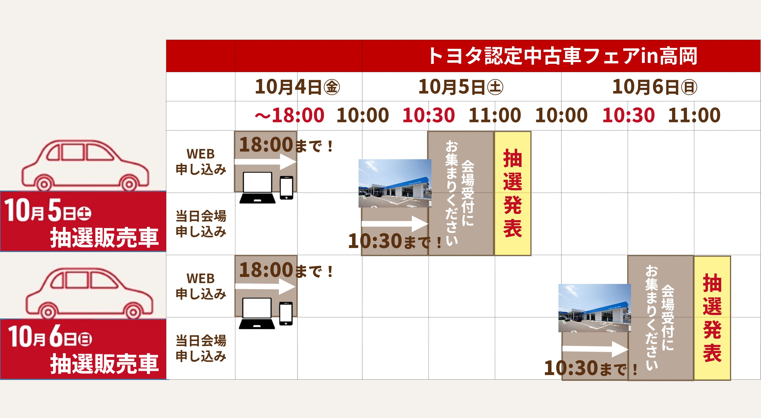 トヨタ認定中古車フェア2024 in 高岡 | ネッツトヨタ富山(株)